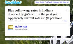 Blue collar wage rates
