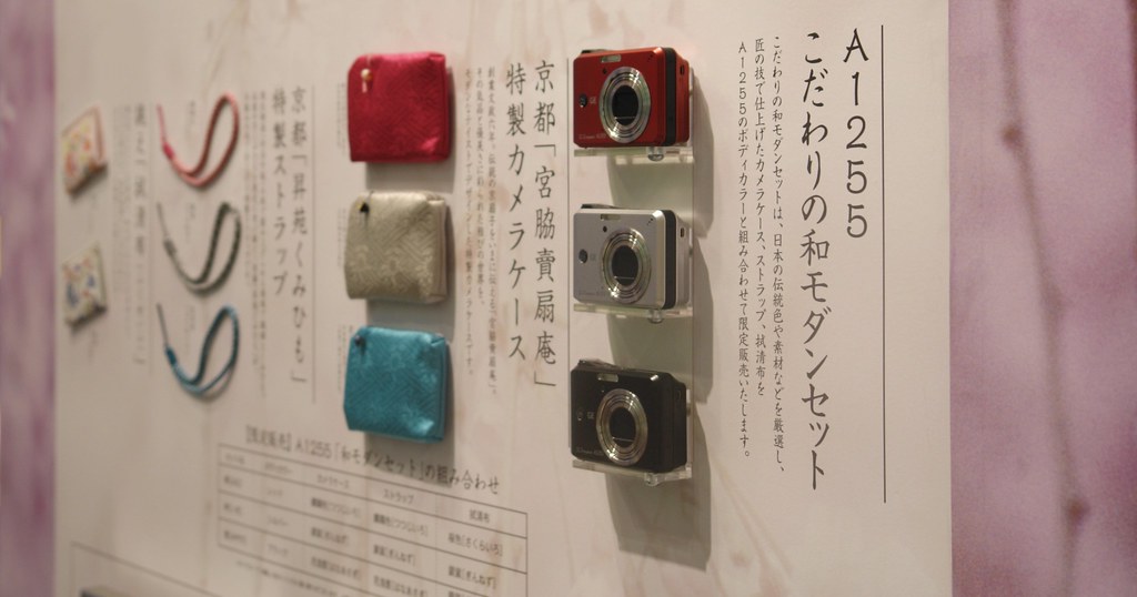 GE A1255 : Japanese modern (WA-MODERN) style camera