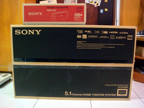 Sony HT-SF360 家庭劇院組 + WAHT-SA1 無線傳輸套件