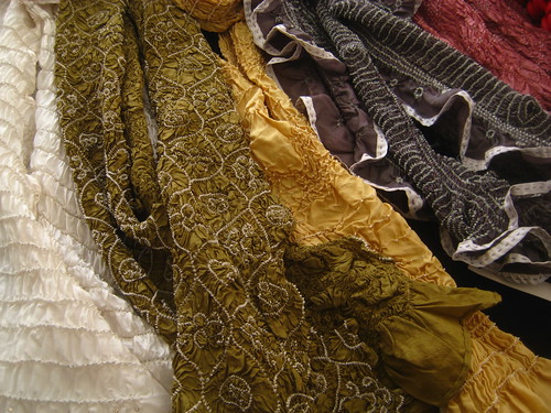 textile vendor's wares