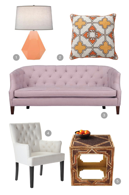 lilac+peach+room+inspiration+office+livingroom