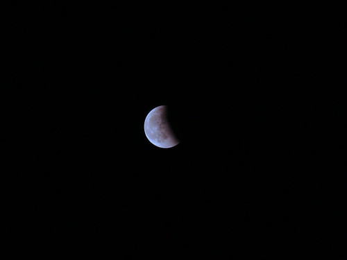 Eclipse luna Madrid 20110615