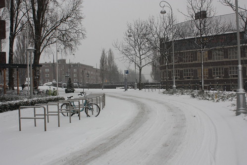 Amsterdam snow