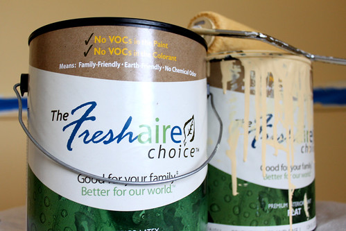 Say no to VOCs. Choose zero VOC paint. Freshaire iCertified by Riot of Reasons