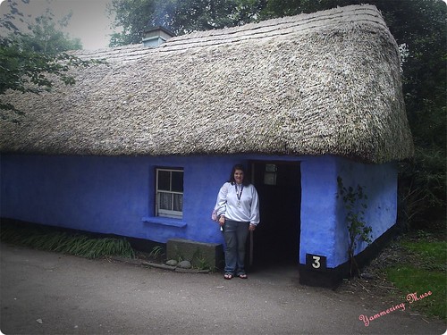 Blue House at Bunratty castle