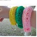 crocheted Key Chain bracelets