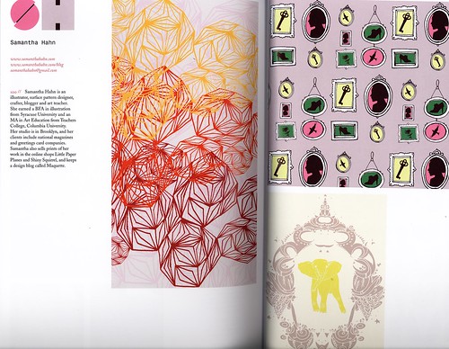 my spread in print and pattern book