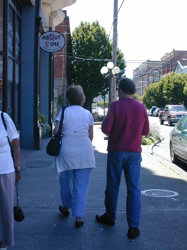 Walking the streets of Port Townsend