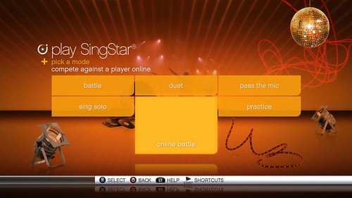 SingStar Online Battle