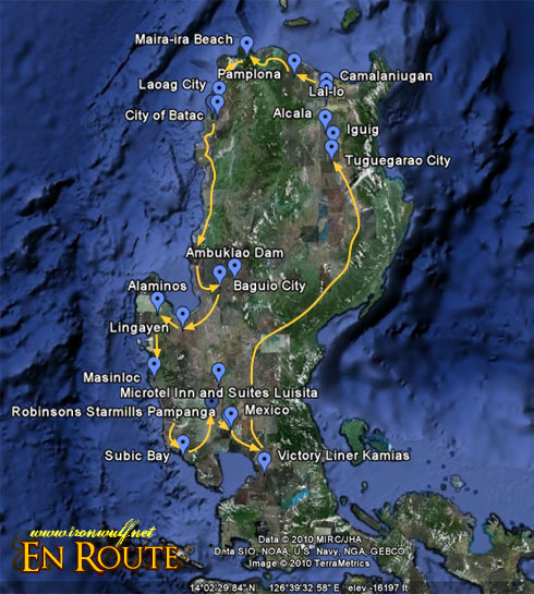 Lakbay Norte North Luzon Route