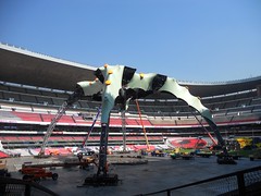Sexto día de montaje - Estadio Azteca 43