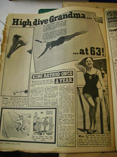 High dive Grandma... at 63!