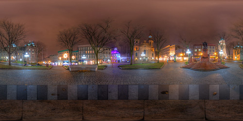 Old Quebec City Pano