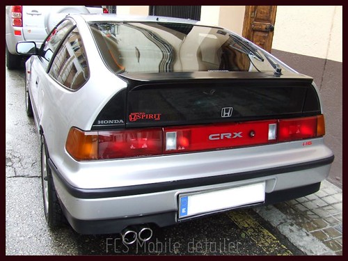 Honda CRX Gris Plata-73