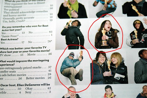 Matty and I found ourselves in some random magazine