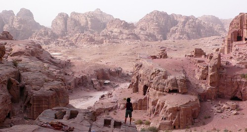 from the high place of sacrifice, petra
