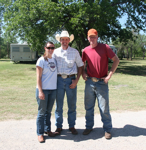 We had a nice visit with our neighbors- Kylee, Dillon and Laramie of Debrock Harvesting