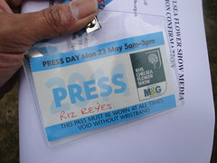 Press Pass for press day
