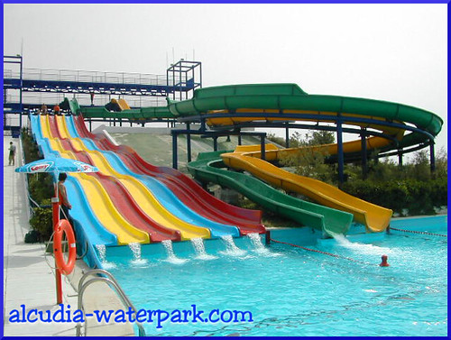 The Spiral in the Alcudia Waterpark