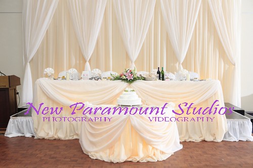 Elegant wedding backdrops