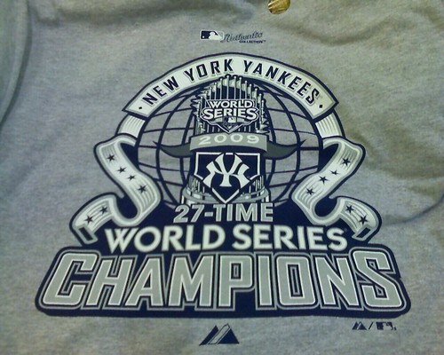 The official Yankees World Series shirt is $25 at Dick's Sporting Goods.