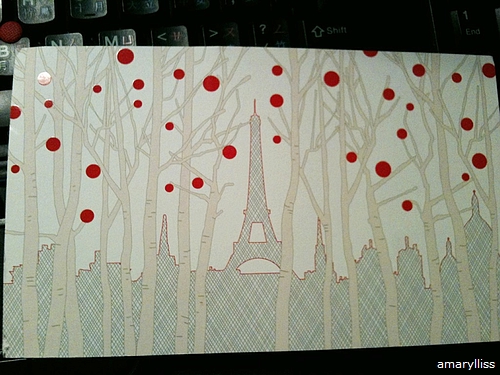 Postcard from Paris LaFont