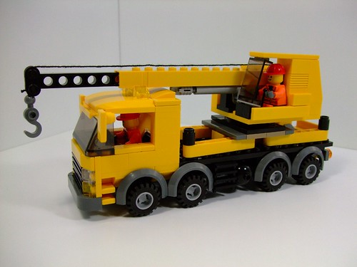 MOC: Yellow Crane Truck - LEGO Town - Forums