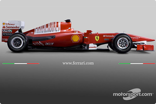 Ferrari F10 6 close up