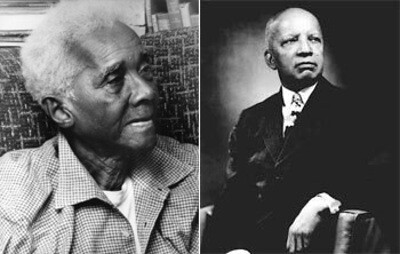 CLR James and Carter G. Woodson, pioneers in African historical studies. February is designated as African-American History Month in the United States. The holiday was started by Woodson in 1926. by Pan-African News Wire File Photos