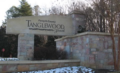 Tanglewood park entrance