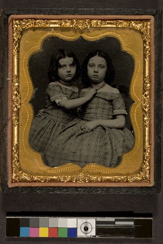 Portrait of two girls by George Eastman House