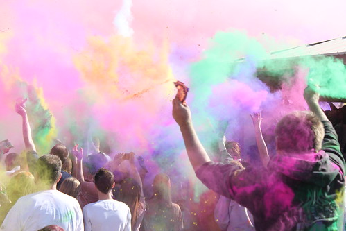 Holi Festival of Colors, Utah 2010 - Cha by jeremy.nicoll, on Flickr