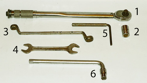 tools for W124 shocks2