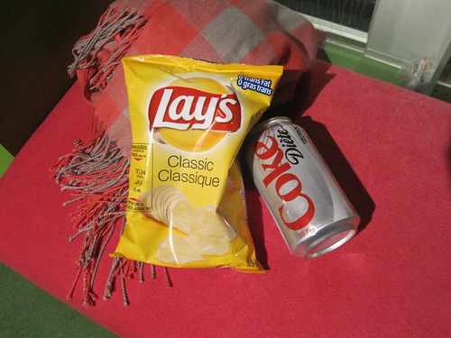 chips and soda - $2.25