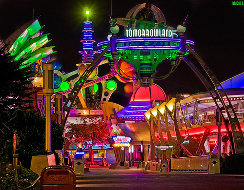Walt Disney World - Magic Kingdom - Tomorrowland:  The Neon Jungle