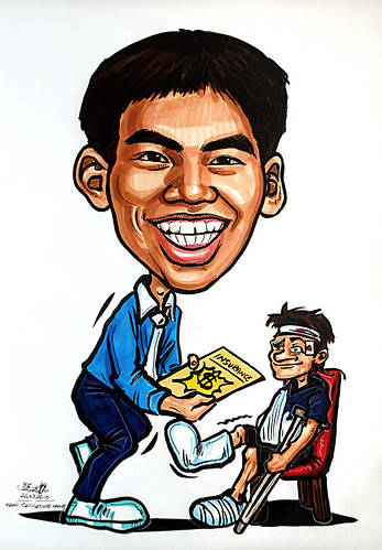 Caricature for Ministry of Manpower - 16