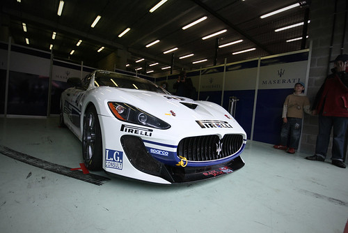 Maserati Granturismo Gt4. Maserati GranTurismo GT4. Shoot during Pit Walk before the race.