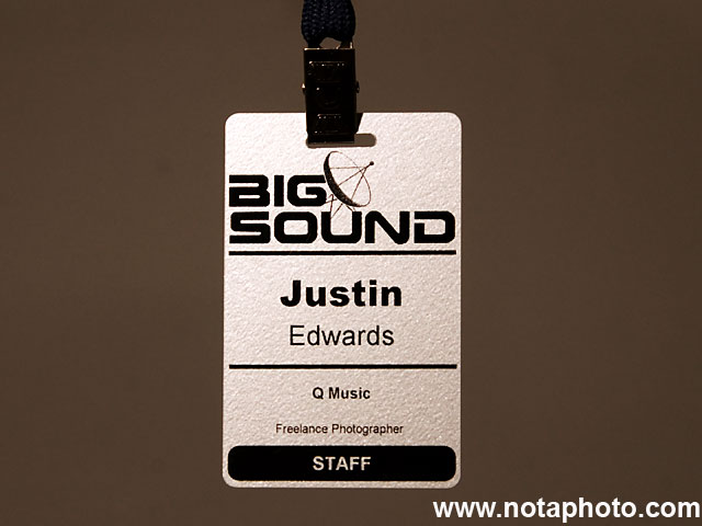 Big Sound 2009 Photo Pass