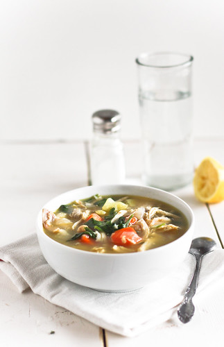 chicken and veggie soup