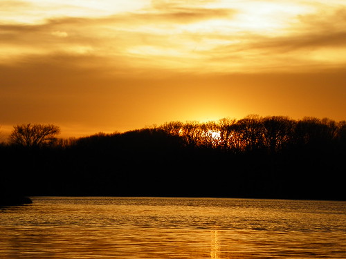 4.1.2010 Belly Deep Slought, Palos Hills, IL sunset (17)