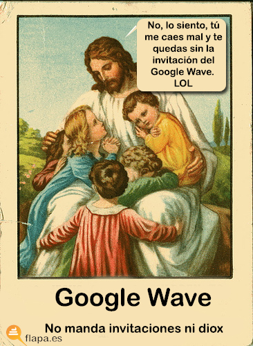 jesus lol google wave