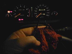 Knitting in the dark
