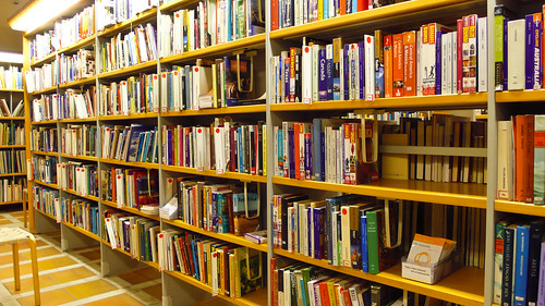 Travel Books Section at Uppsala Library