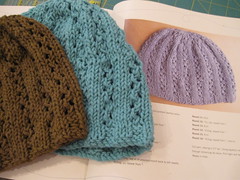two knitted caps