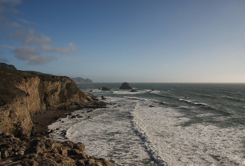 Looking South from Arch Rock