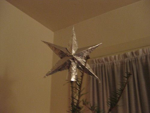Christmas tree star topper