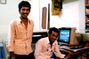 The two brothers who run Akram Studio
