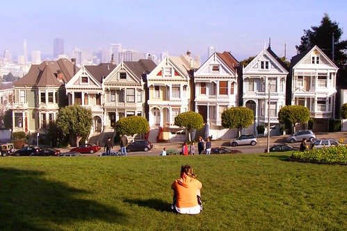 Alamo Square (The Painted Ladies of Steiner Street)
