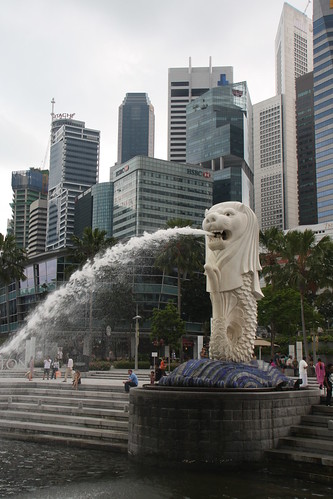 Dragon in Singapore harbour