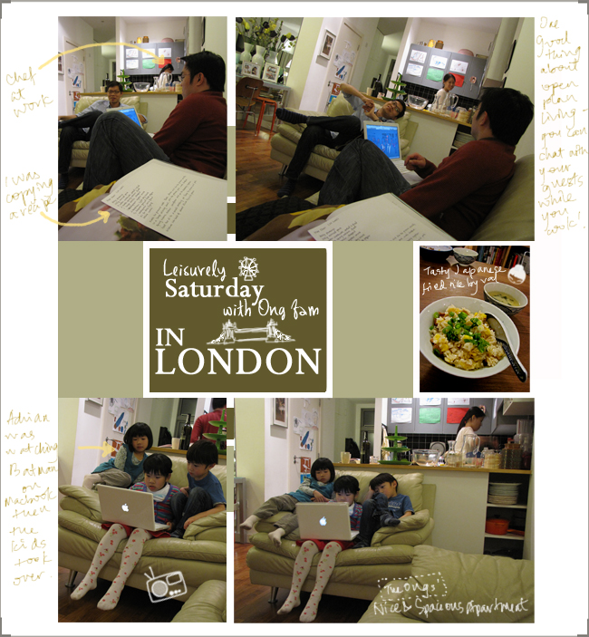 sat london with ong fam